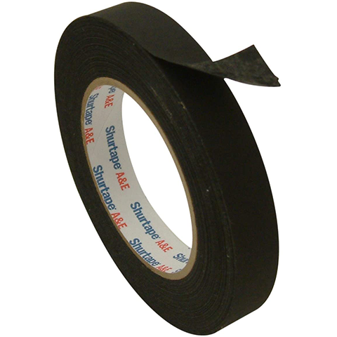 CP 743 Specialty Grade, Photographic Black Masking Tape - MPM Products